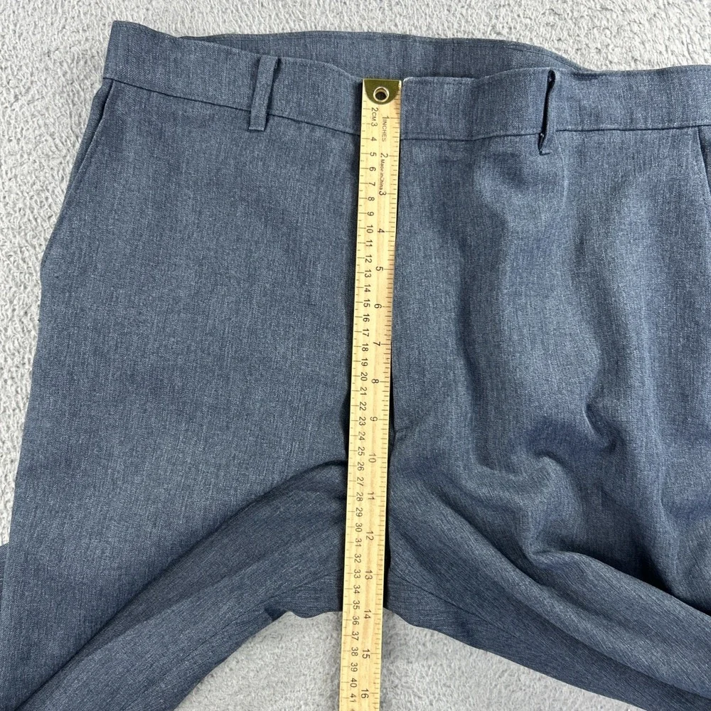 Vintage Levis Action Slacks Mens 36x28 Blue Gray Pants‎ Trousers Dress Retro USA